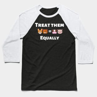 Animals Equality vegan Baseball T-Shirt